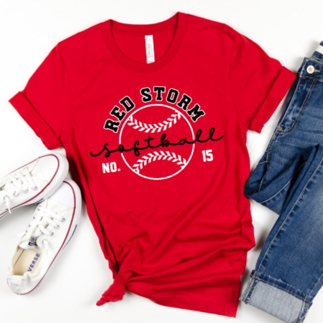 Red Storm Softball Vintage