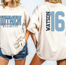 Load image into Gallery viewer, VARSITY SCRIPT W/ CUSTOM BACK
