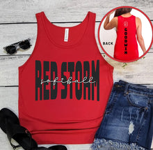 Load image into Gallery viewer, Red Storm Block Font
