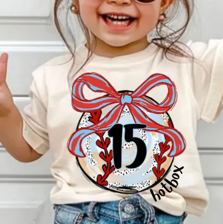 Bow Personalized Baseball