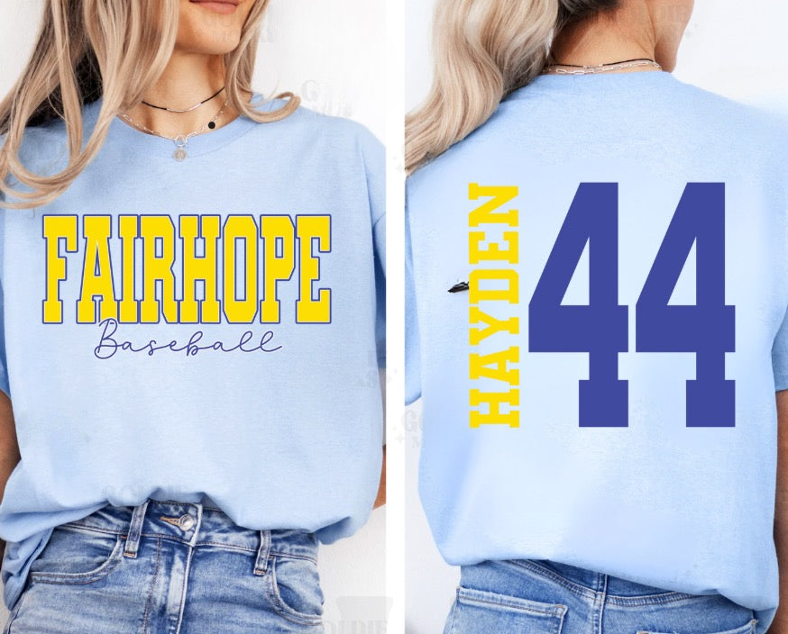 CUSTOM FAIRHOPE BASEBALL