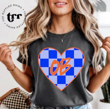 Load image into Gallery viewer, OB Checkered Heart
