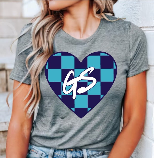 GS Checkered Heart