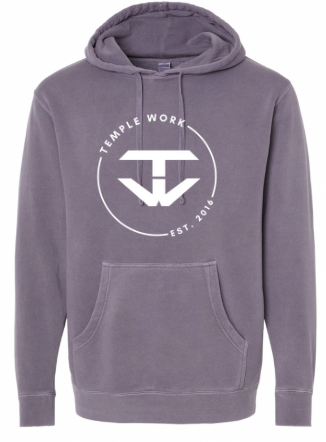 TEMPLE WORK Hooded Sweatshirt