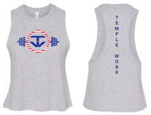 Load image into Gallery viewer, TW Patriotic  Racerback Crop Tank
