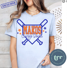 Load image into Gallery viewer, HOME PLATE WITH BATS -- CUSTOM TO ANY TEAM/COLORS
