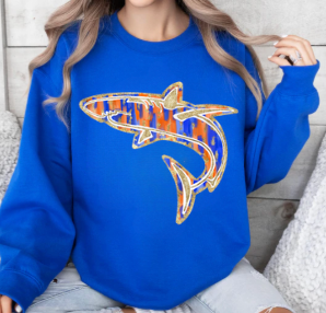 Gold Foil Shark