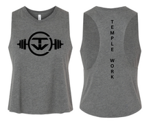 Load image into Gallery viewer, TW Barbell Racerback Crop Tank
