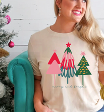 Load image into Gallery viewer, MERRY &amp; BRIGHT TREE TRIO
