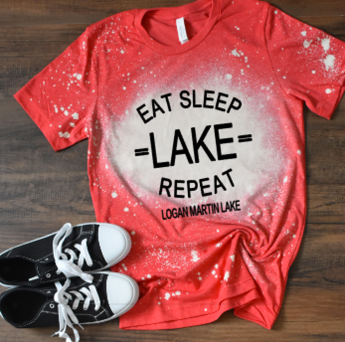 Eat Sleep Lake Repeat Tee