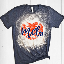 Load image into Gallery viewer, Baseball Heart Team Tee (ANY TEAM)
