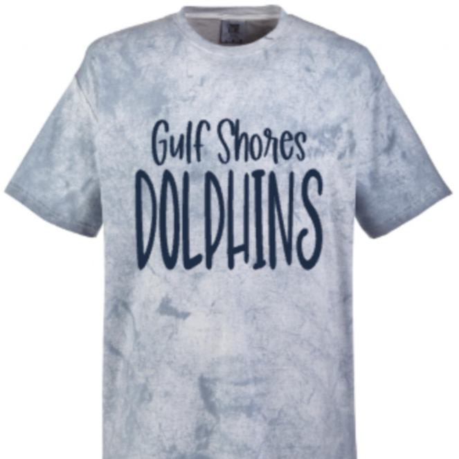 Dolphins Marble Tee