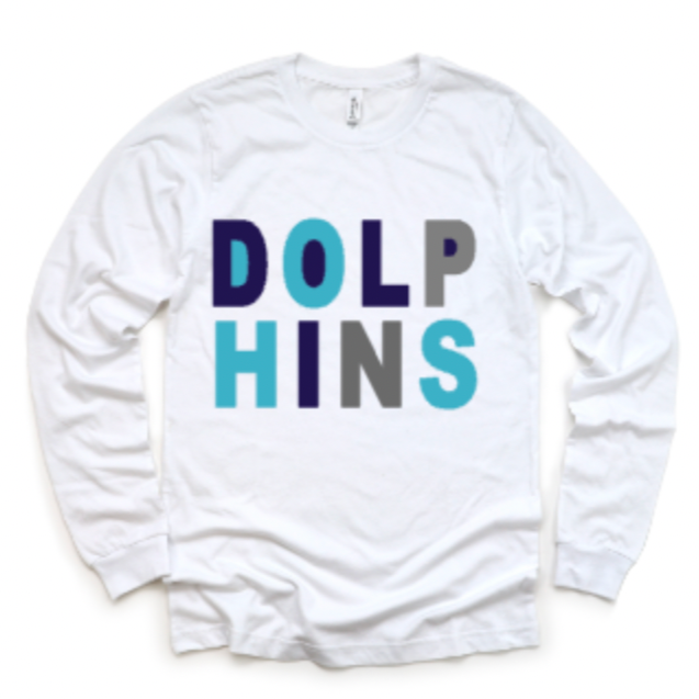 Dolphins Colorblock