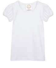 Load image into Gallery viewer, Girls Short Sleeve Plain Tee
