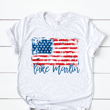 Load image into Gallery viewer, American Flag Lake Tee
